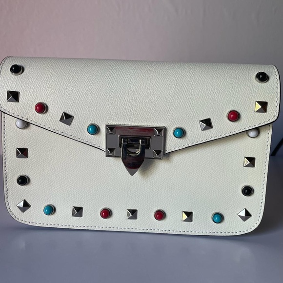 BORSE IN PELLE ITALIAN GENUINE LEATHER HANDBAG MISSING A STRAP. - Picture 7 of 7